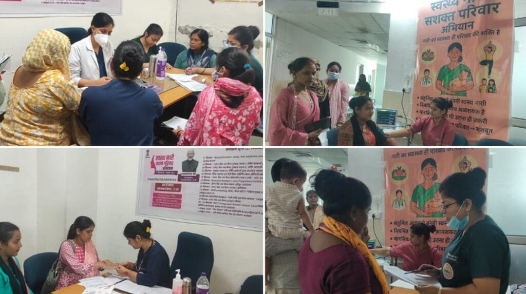 सशक्त नारी, स्वस्थ परिवार अभियान: AIIMS ऋषिकेश ने माताओं और गर्भवती महिलाओं के लिए विशेष स्वास्थ्य शिविर आयोजित किया 4 aiims acn1