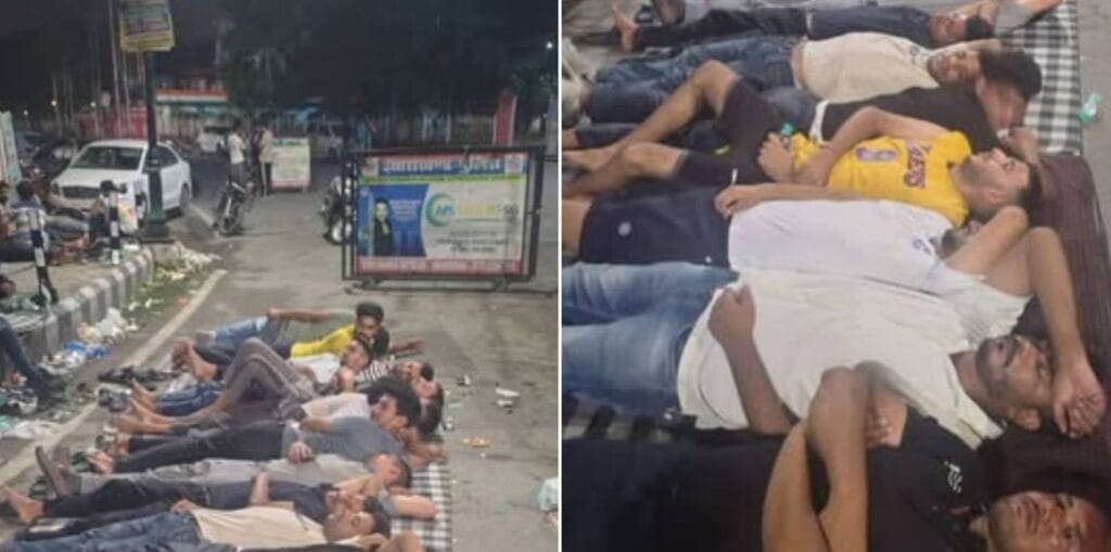 देहरादून परेड ग्राउंड में बेरोजगार युवाओं का डेरा | पेपर लीक आंदोलन तेज