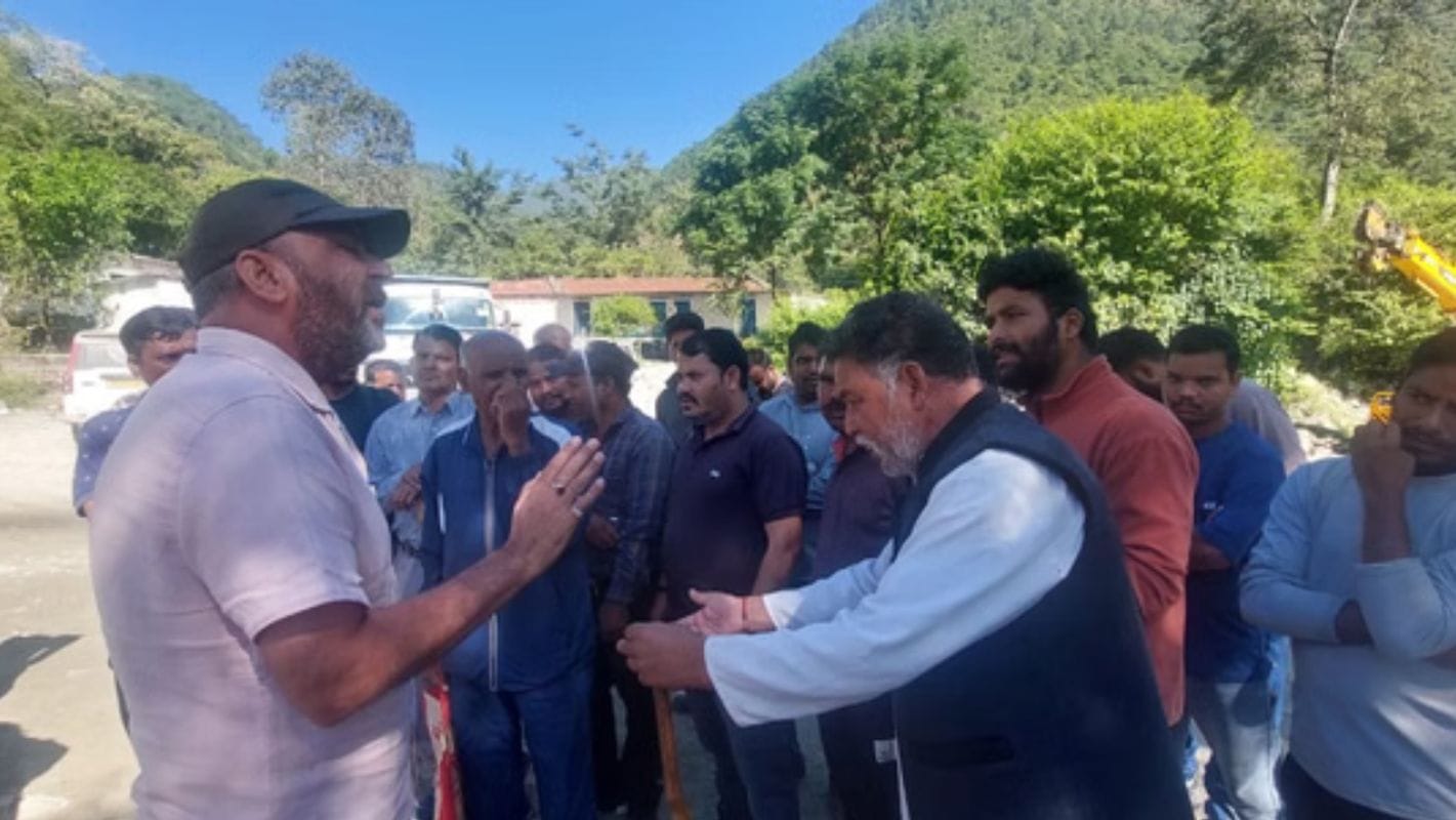 चमोली सिवाई में रेलवे विरोध