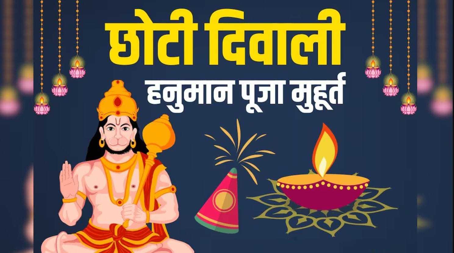 छोटी दीपावली 2025: हनुमान पूजा