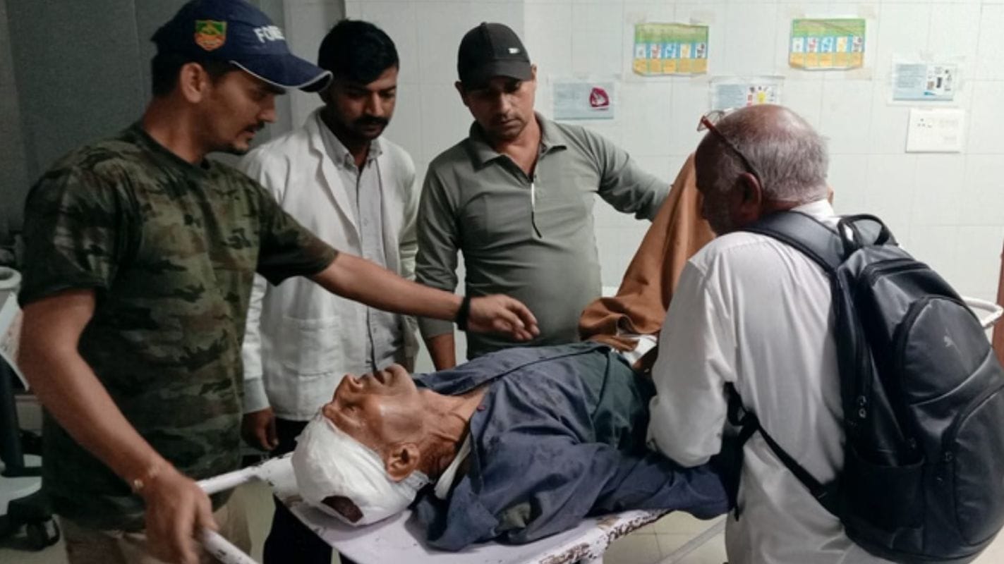 कोटद्वार में हाथी का हमला