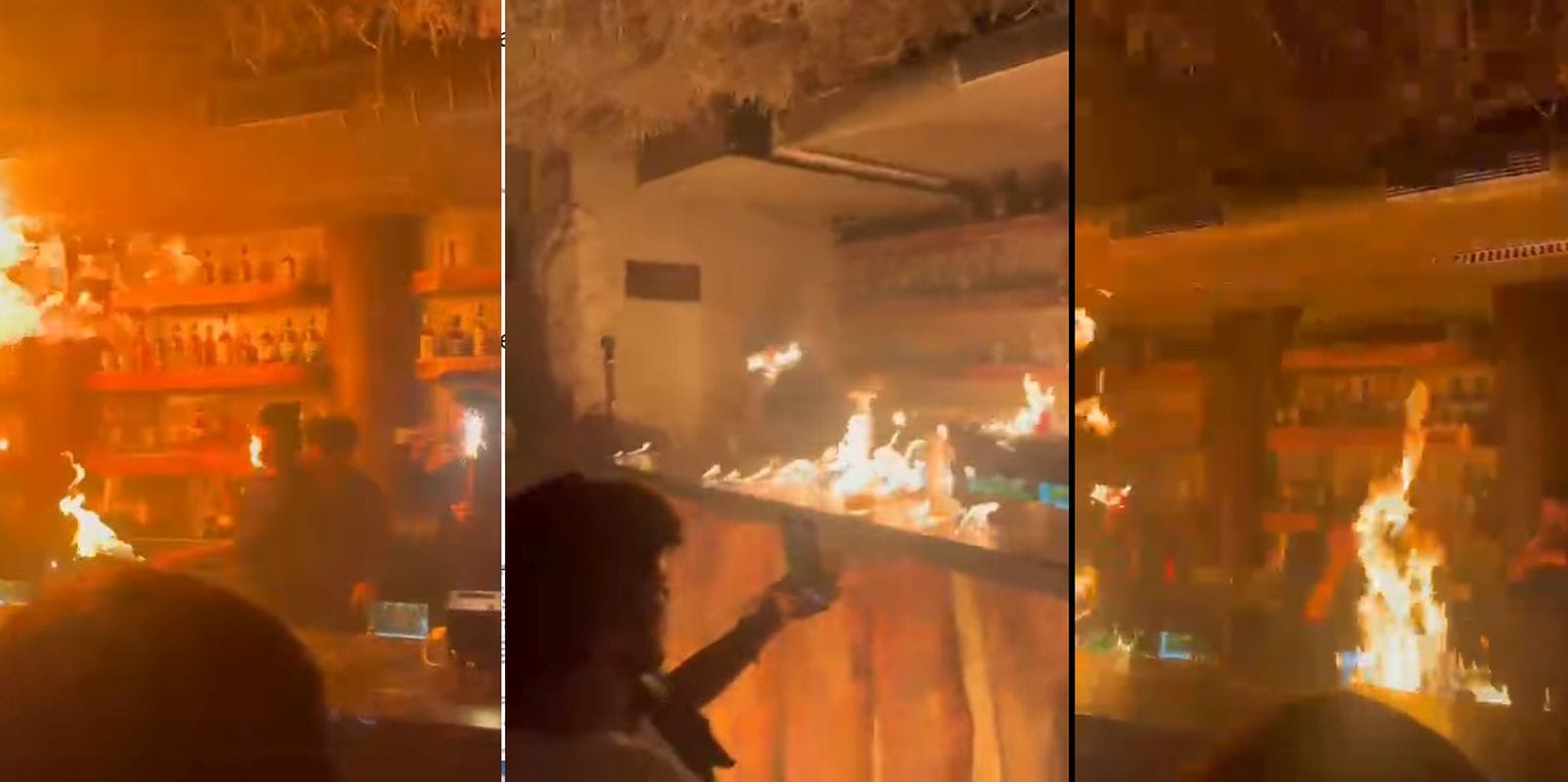 देहरादून: क्लब में फ्लेम शो के दौरान हादसा