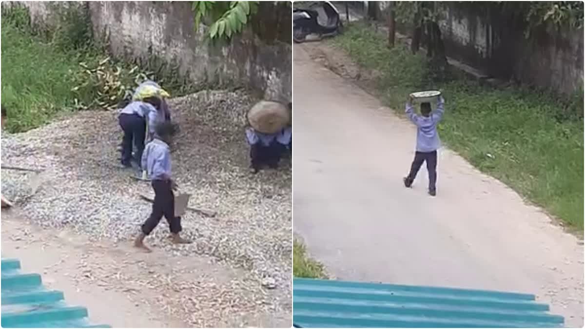 school students labor