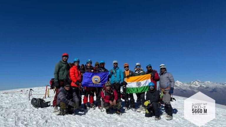 द्रौपदी का डांडा पर तीन साल बाद NIM का सफल आरोहण