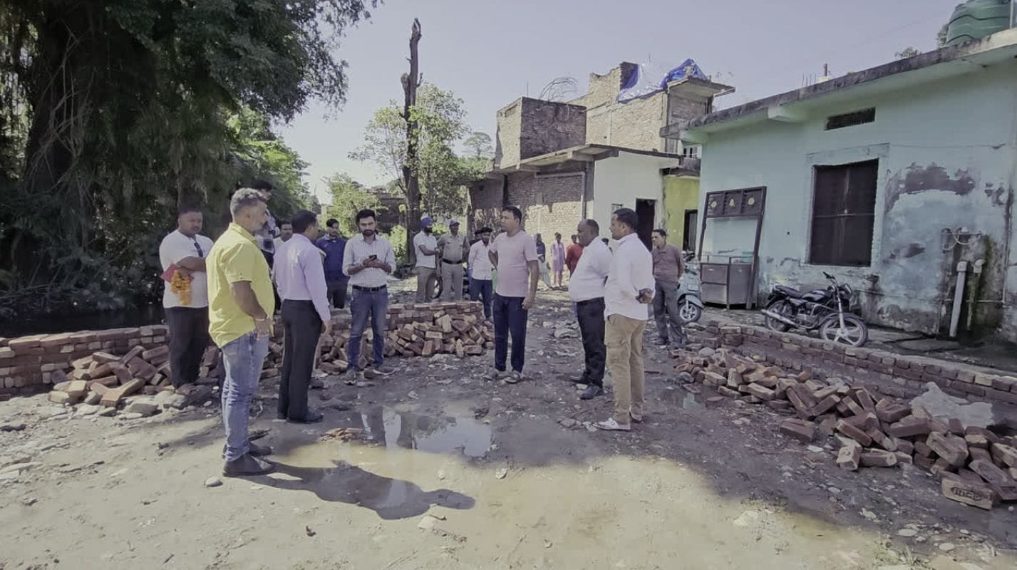 ऋषिकेश: अतिक्रमण हटाया, रंभा नदी किनारे वन भूमि पर बच्चों के लिए पार्क निर्माण शुरू 1 अतिक्रमण हटाया