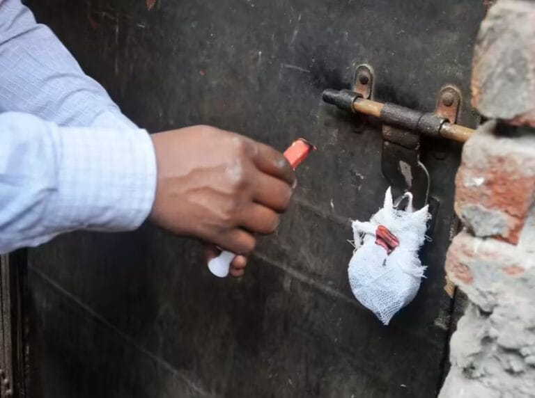 तपोवन में अवैध निर्माण सील