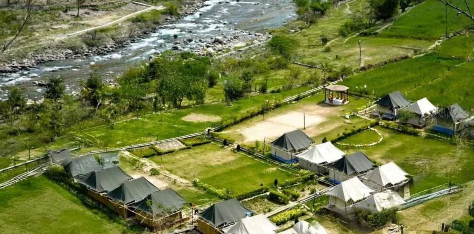 लक्ष्मणझूला, रिजॉर्ट कैंप सत्यापन, पुलिस अभियान