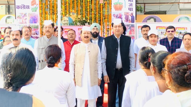 देहरादून से काशीपुर तक कांग्रेस ने मनाया राज्य स्थापना दिवस, माहरा बोले – “शहीदों के सपनों का उत्तराखंड बनाएं”