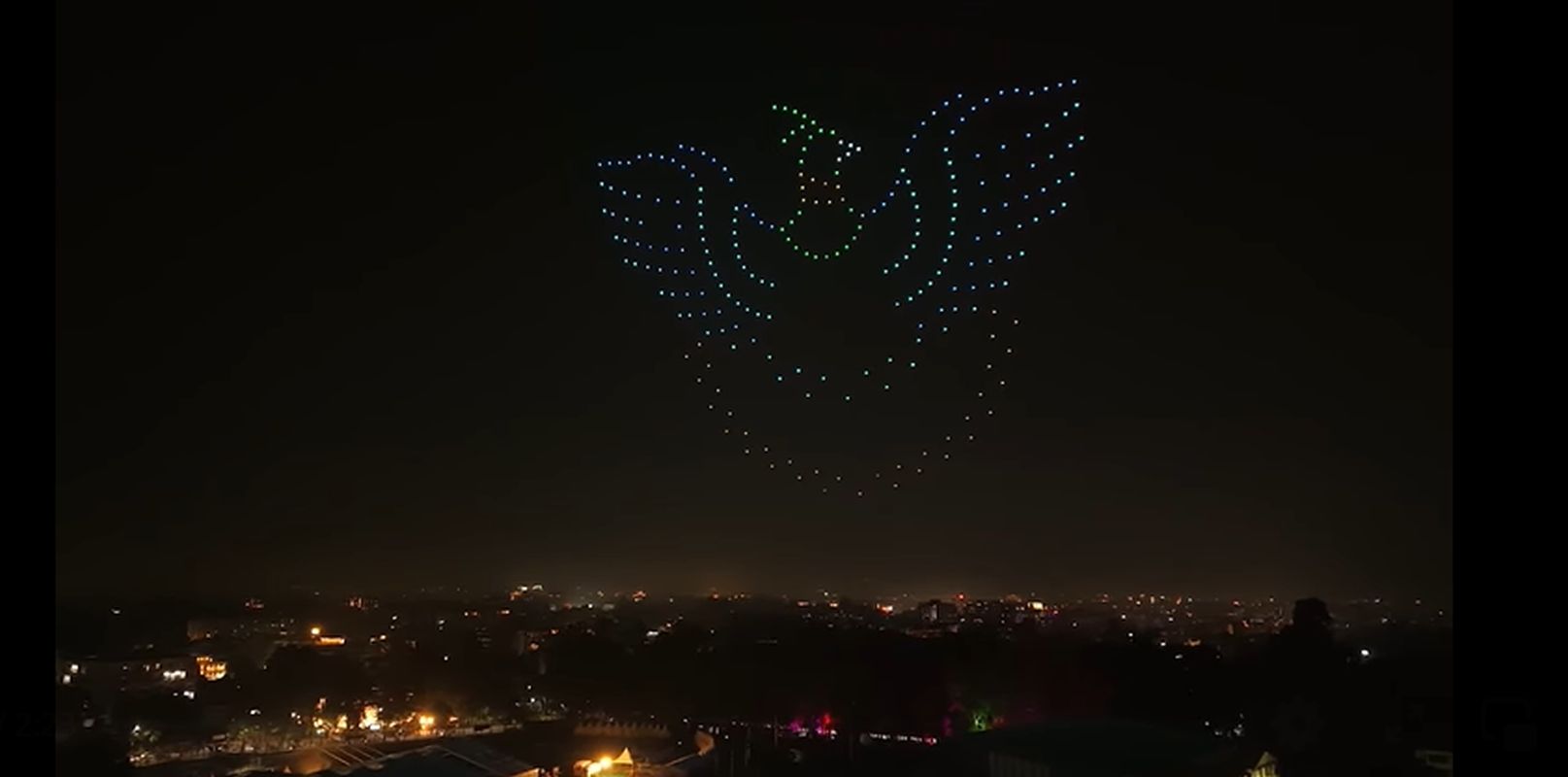 राज्य स्थापना के 25 वर्ष: देवभूमि की संस्कृति और विरासत दिखाते 300 ड्रोन चमके आसमान में