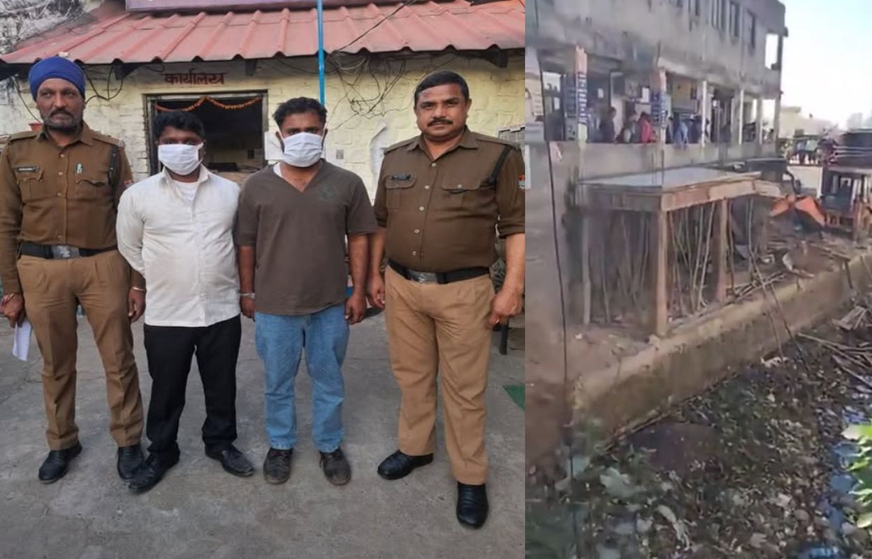 हल्द्वानी में पत्रकार से मारपीट के बाद प्रशासन सख्त, नाले की जमीन पर बना निर्माण ध्वस्त 1 हल्द्वानी में पत्रकार से मारपीट के बाद प्रशासन का एक्शन