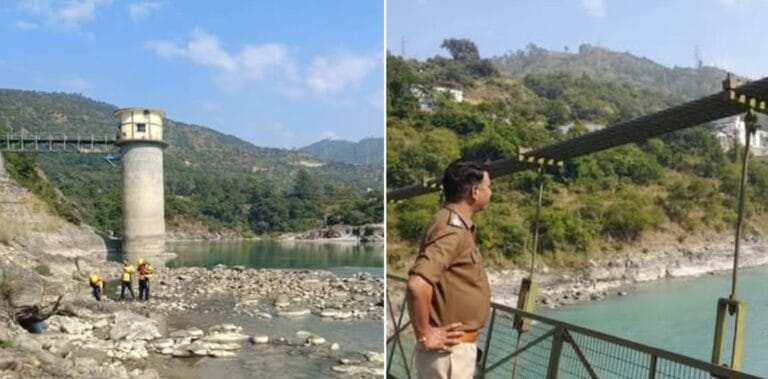 ढूंढ प्रयाग घाट पर स्नान के दौरान हादसा, महिला को बचाने गया युवक भी बहा