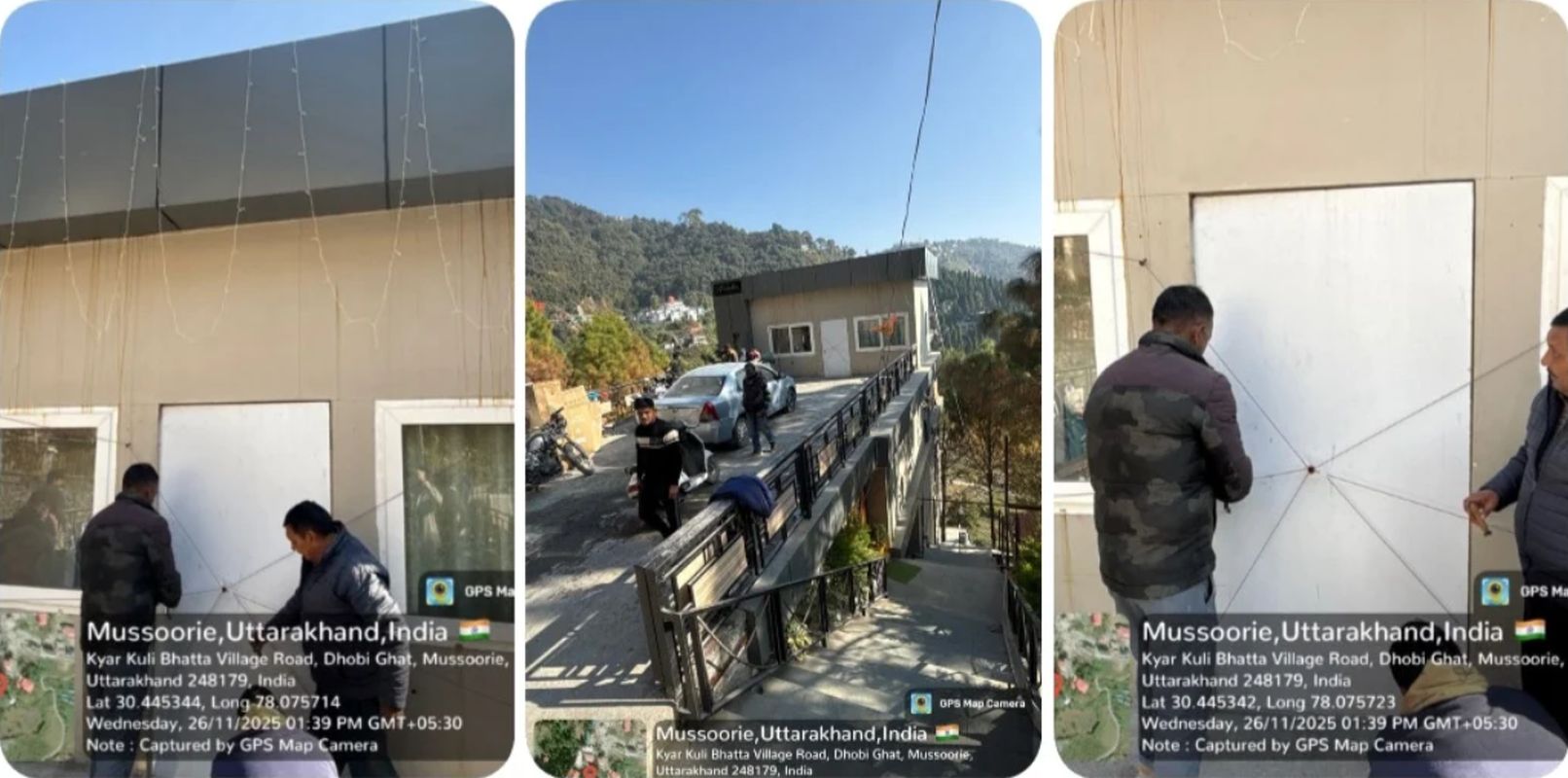 मसूरी के क्यारकुली क्षेत्र में अवैध निर्माण पर SDM की बड़ी कार्रवाई, भवन सील 1 मसूरी, क्यारकुली, अवैध निर्माण, SDM राहुल आनंद, एमडीडीए, देहरादून प्रशासन, निर्माण नियम