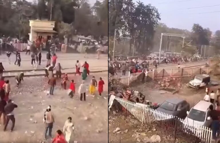 मनसा देवी रेलवे फाटक पथराव केस
