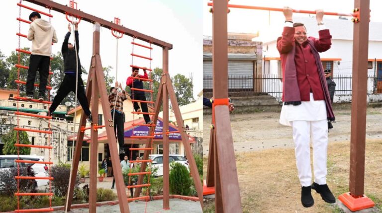 देहरादून में अग्निवीर भर्ती प्रशिक्षण केंद्र का सीएम धामी ने किया निरीक्षण, सुविधाओं पर दिया जोर 3 अग्निवीर प्रशिक्षण ले रहे युवाओं से सीधे संवाद, देहरादून पहुंचे मुख्यमंत्री धामी