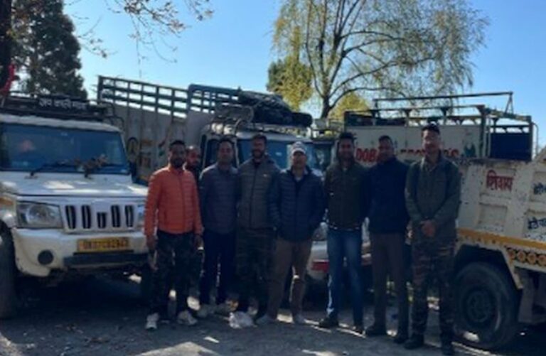 मसूरी समाचार, अवैध खनन, वन विभाग कार्रवाई, क्यारकुली खनन, उत्तराखंड लोकल न्यूज