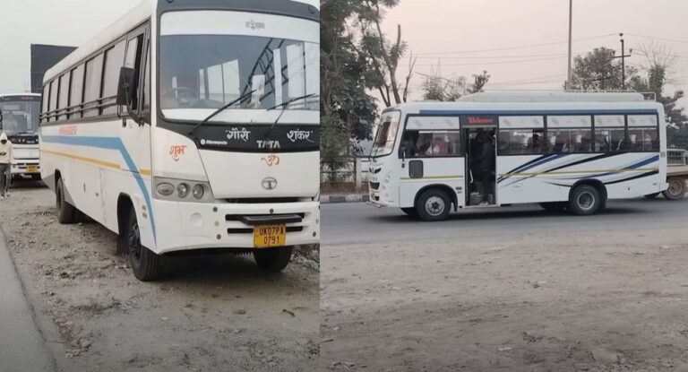 लालतप्पड़–रायवाला रूट पर अवैध बसों का संचालन