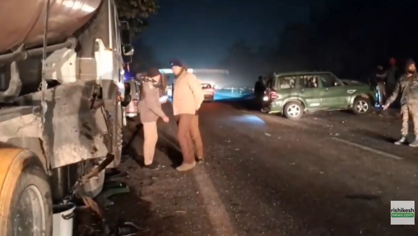 रायवाला के पास सेना की स्कॉर्पियो सीमेंट मिक्सर से भिड़ी, चार सैन्यकर्मी घायल 1 रायवाला में सेना की स्कॉर्पियो दुर्घटनाग्रस्त