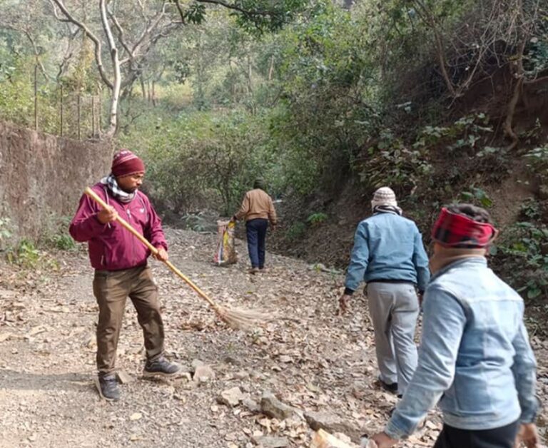ऊपरी तपोवन, नरेंद्रनगर, सड़क डामरीकरण