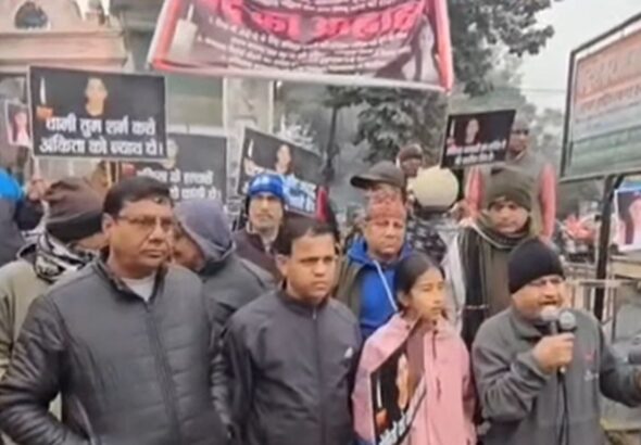 देहरादून में अंकिता को न्याय की मांग | मौन मार्च रोका गया