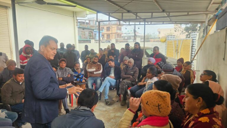 बापूग्राम बैठक में विधायक प्रेमचंद अग्रवाल | भूमि संरक्षण और स्थानीय अधिकारों पर बयान