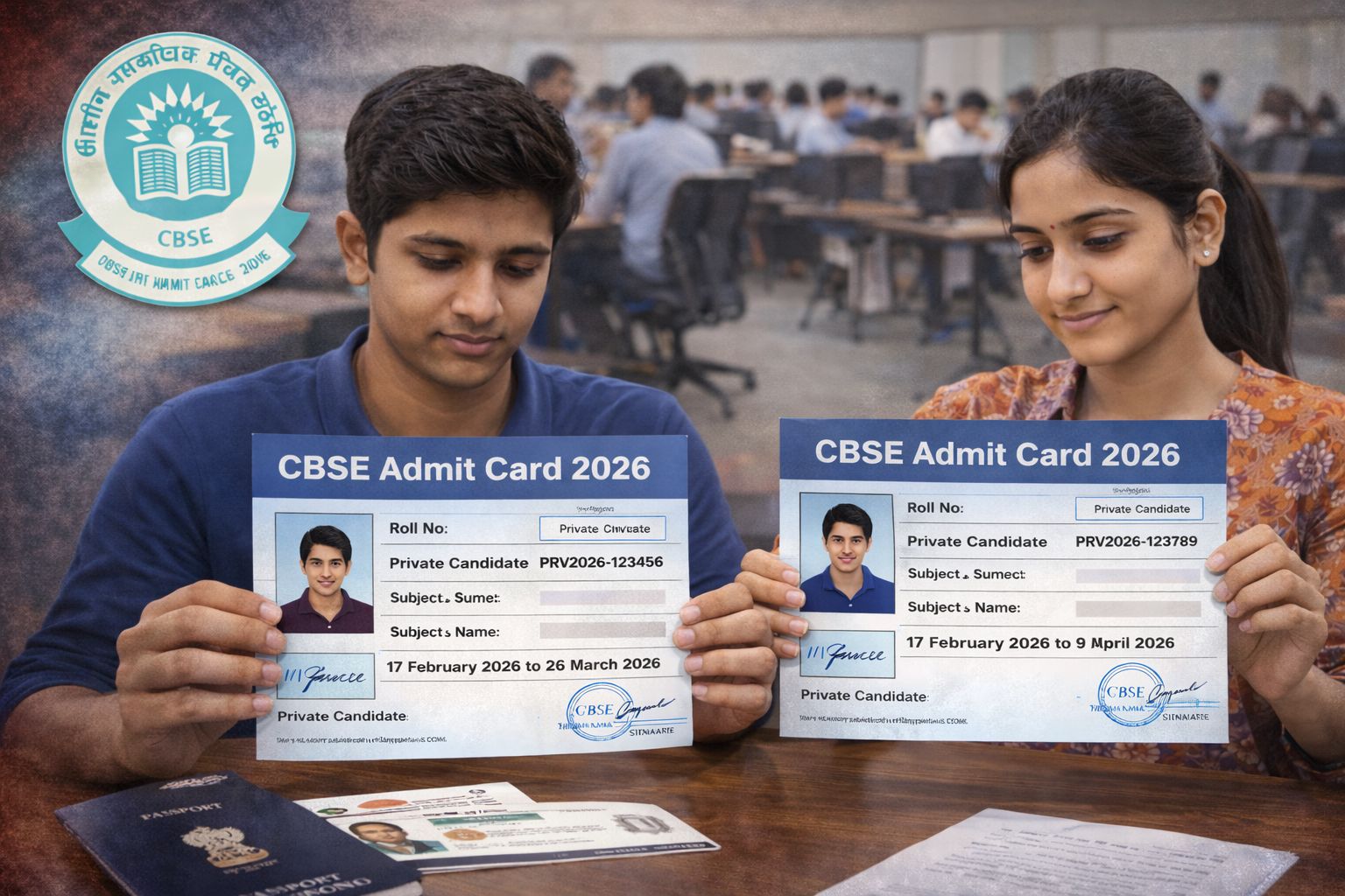 CBSE Admit Card 2026
