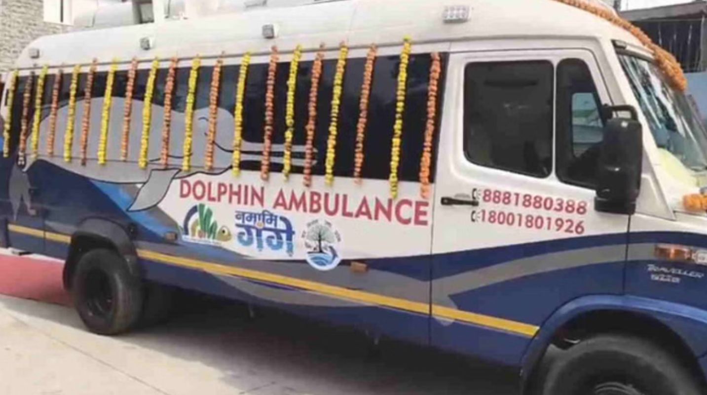 डॉल्फिन के लिए देश की पहली रेस्क्यू एंबुलेंस