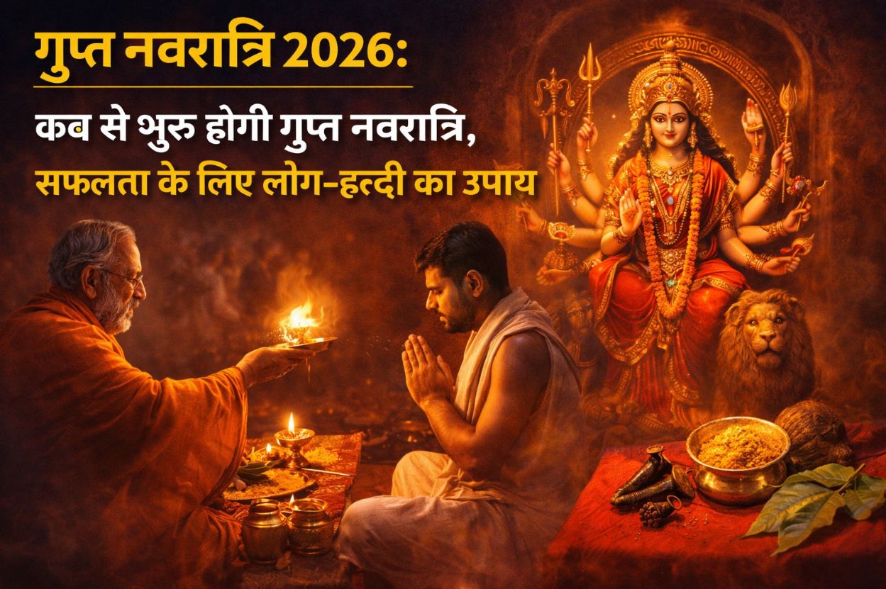 गुप्त नवरात्रि 2026: कब से शुरू होगी गुप्त नवरात्रि, सफलता के लिए लौंग-हल्दी का उपाय 1 गुप्त नवरात्रि 2026
