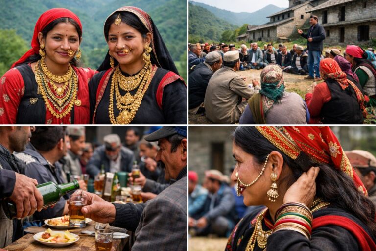 जौनसार बावर में शादी के खर्च पर बहस, महिलाओं के गहनों की सीमा पर उठे सवाल 3 जौनसार बावर में शादी के खर्च पर बहस