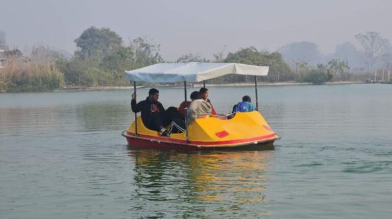 ऋषिकेश: अमृत सरोवर में बोटिंग शुरू | Khadri Khadakmaf Tourism Boost