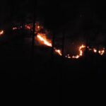 चमोली में जंगलों में भीषण आग | कई गांवों के पास पहुंचीं लपटें | धुएं से परेशान लोग