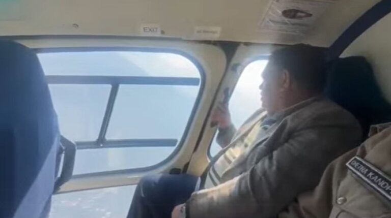 फूलों की घाटी में जंगलों की आग