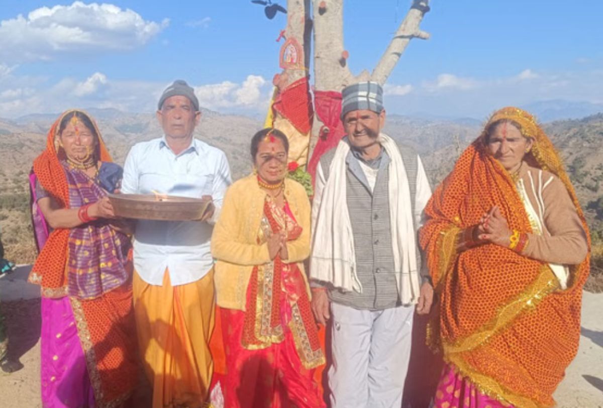 हरेला से हरिशंकरी तक, 15 साल बाद पेड़ों का विधिवत विवाह