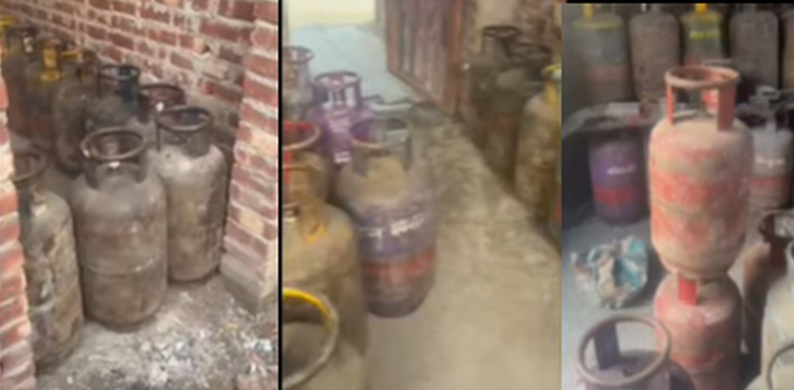 गैस की कालाबाज़ारी पर कार्रवाई, अज्ञात के खिलाफ मुकदमा दर्ज