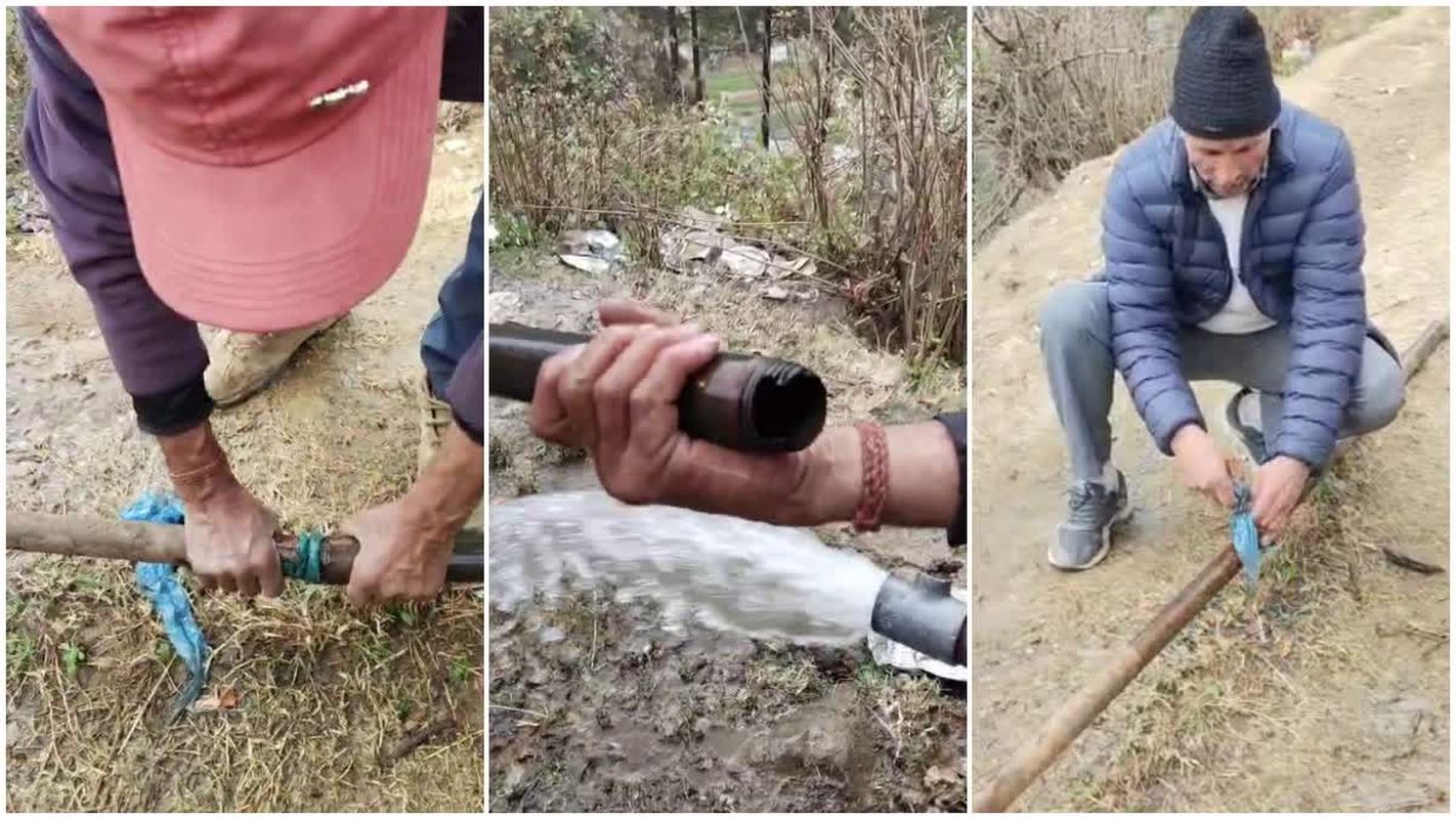 जल जीवन मिशन के बावजूद ठांडी गांव में बदहाल पेयजल व्यवस्था