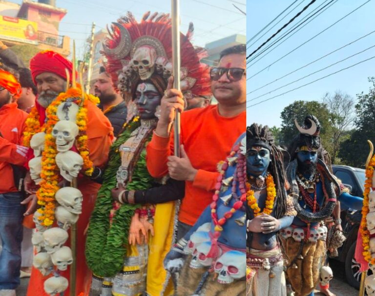 रंग-गुलाल और झांकियों के बीच संपन्न हुई वीरभद्र की शिव बरात