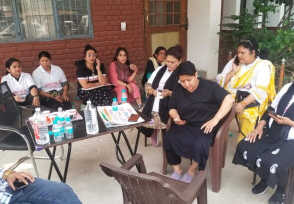 अमित शाह के दौरे के दौरान महिला कांग्रेस कार्यकर्ता हिरासत में | ऋषिकेश में पुलिस कार्रवाई