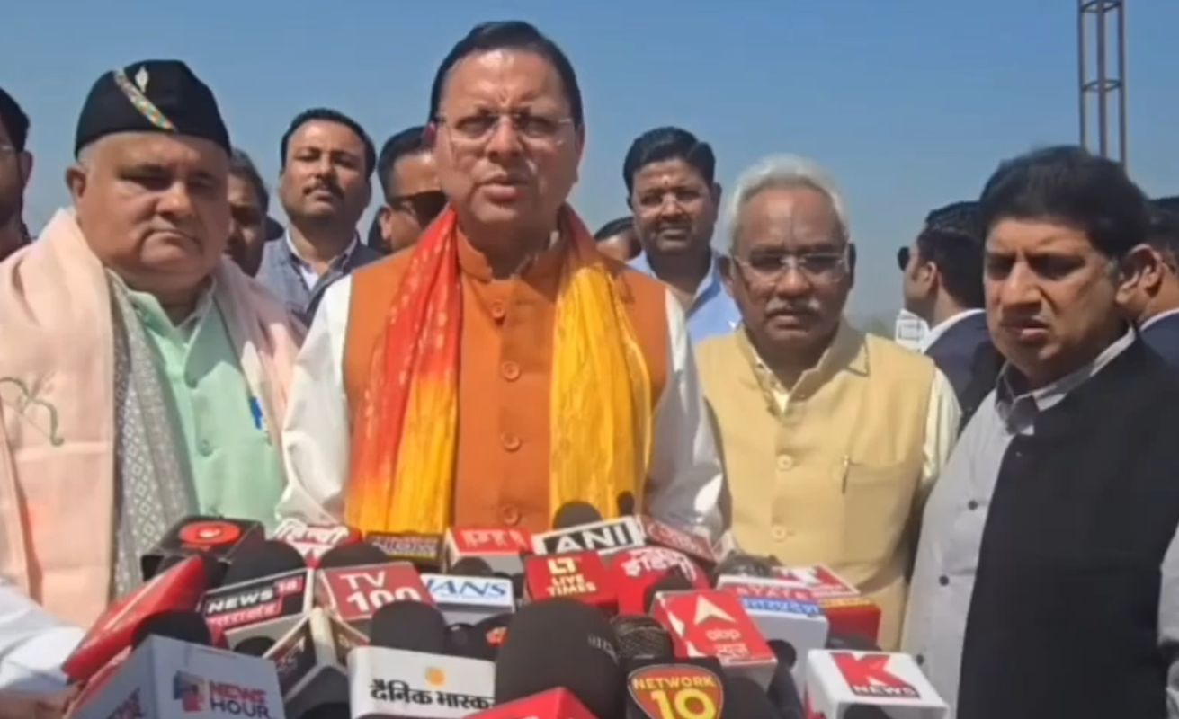 हरिद्वार पहुंचे सीएम धामी, ‘चार साल बेमिसाल’ कार्यक्रम की तैयारियों का लिया जायजा