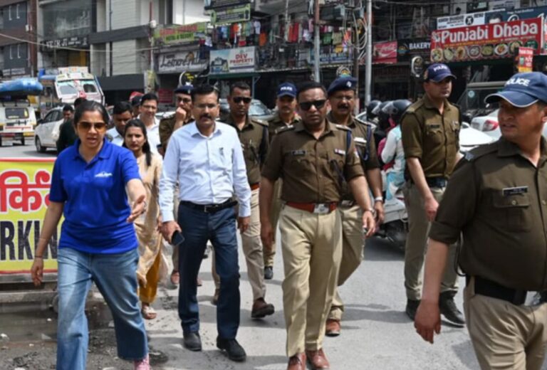 ब्रह्मपुरी, तपोवन और शिवपुरी क्षेत्र का डीएम ने किया निरीक्षण, अधिकारियों को सख्त निर्देश