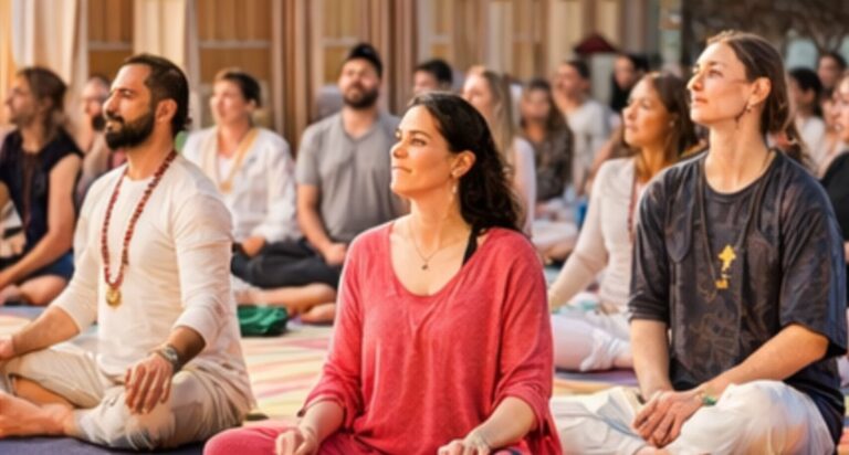 ऋषिकेश में योग का वैश्विक संगम, अंतरराष्ट्रीय योग महोत्सव में उमड़े योग साधक